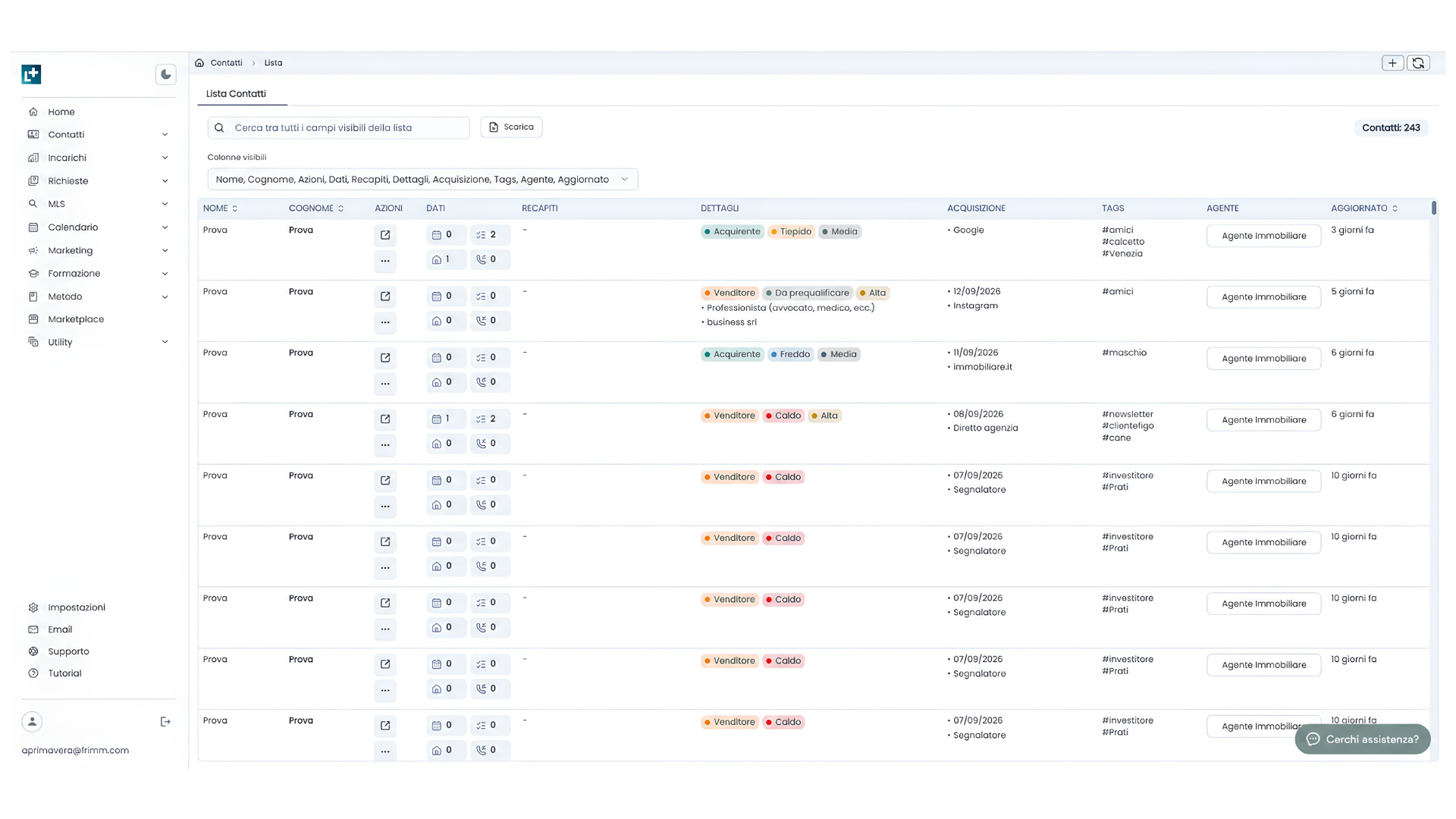CRM immobiliare Listing+